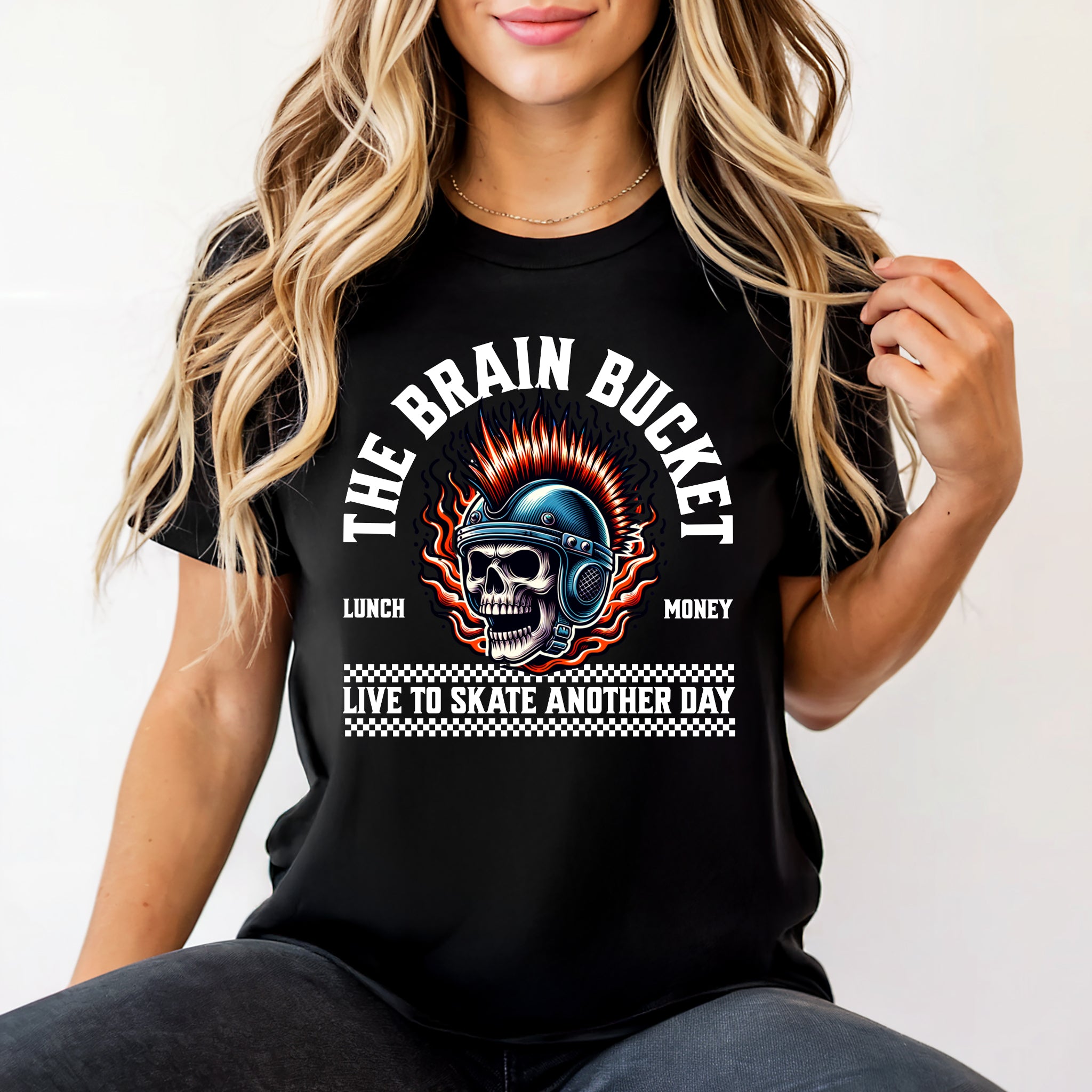 The Brain Bucket = Live to Skate Another Day!