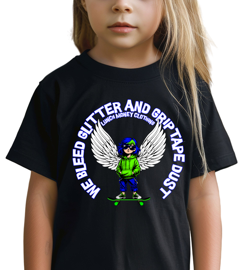 Glitter and Grip Tape Angel