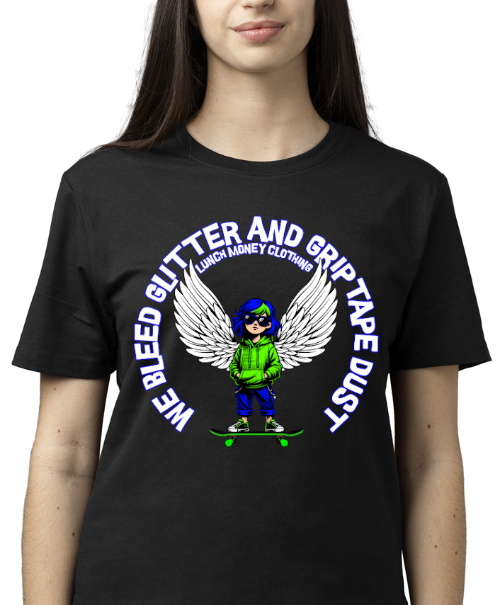 Glitter and Grip Tape Angel