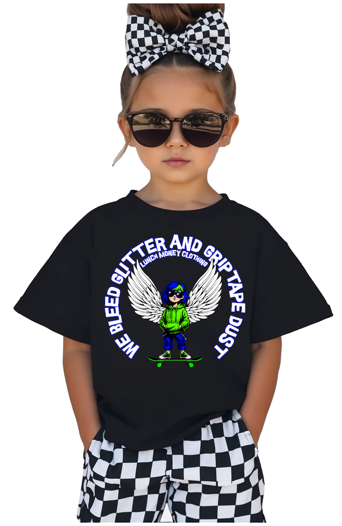 Glitter and Grip Tape Angel