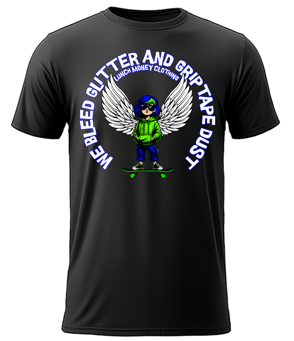 Glitter and Grip Tape Angel