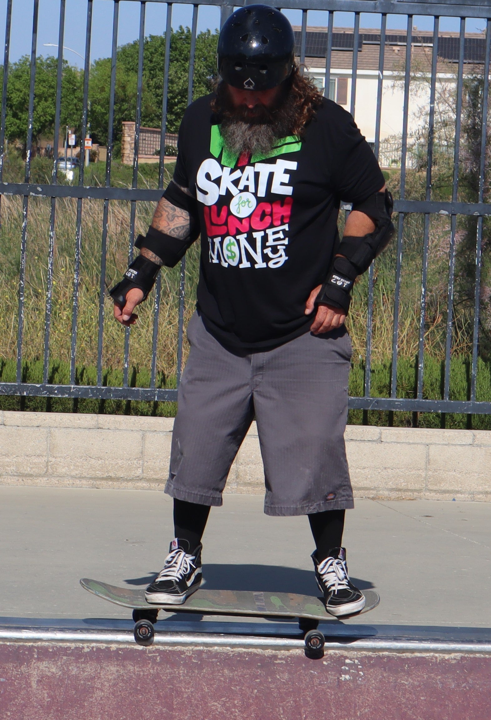 Will Skate For Lunch Money