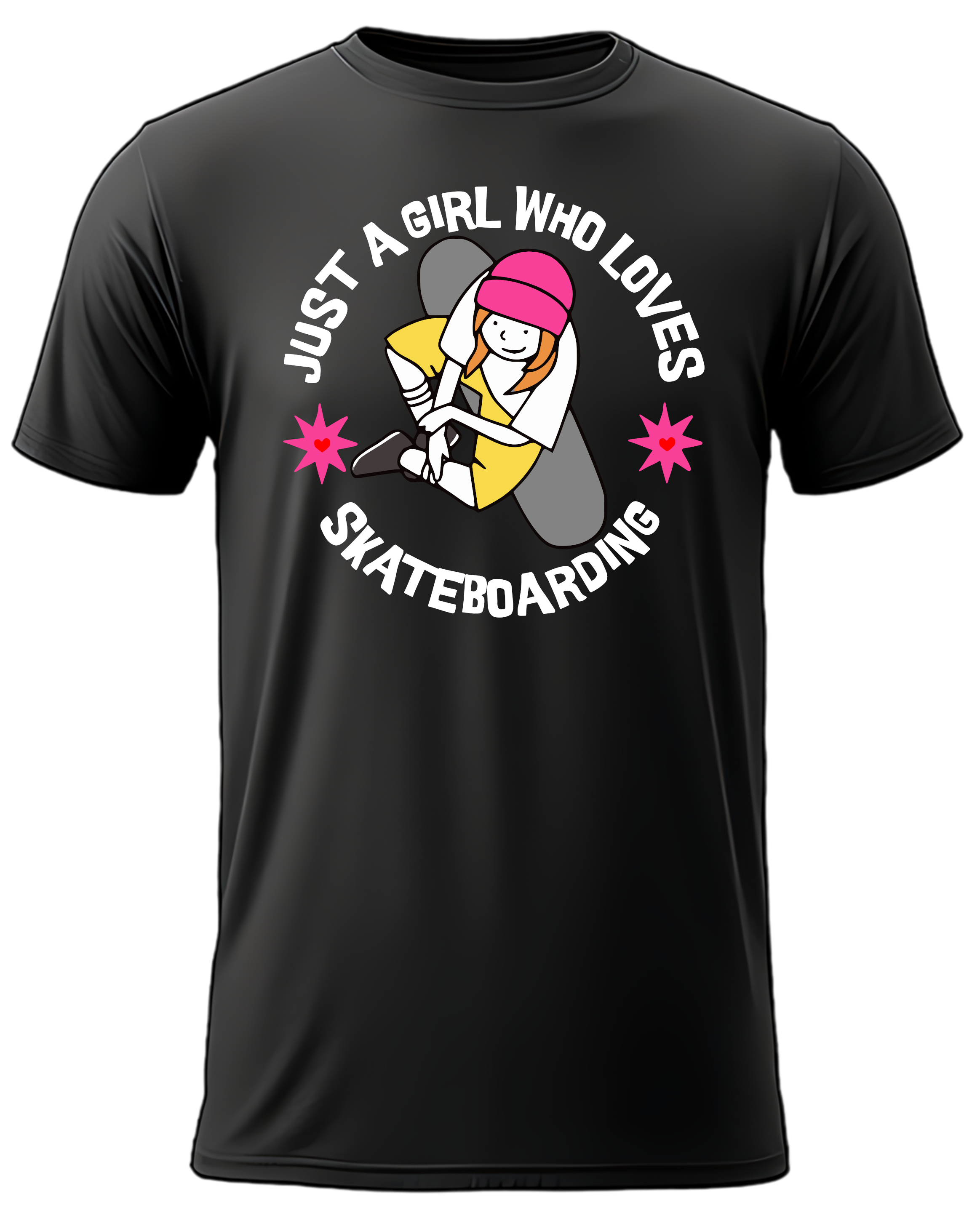 Just A Girl Who Loves Skateboarding