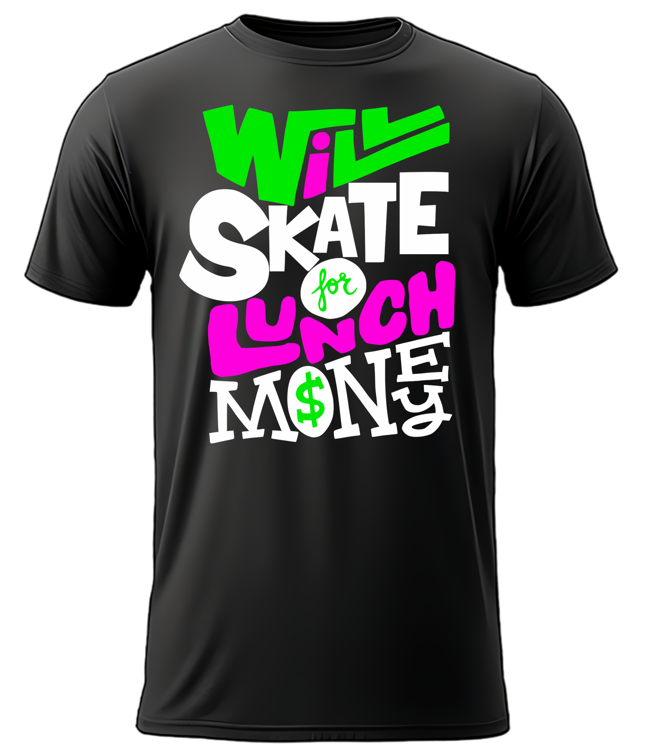 Will Skate For Lunch Money