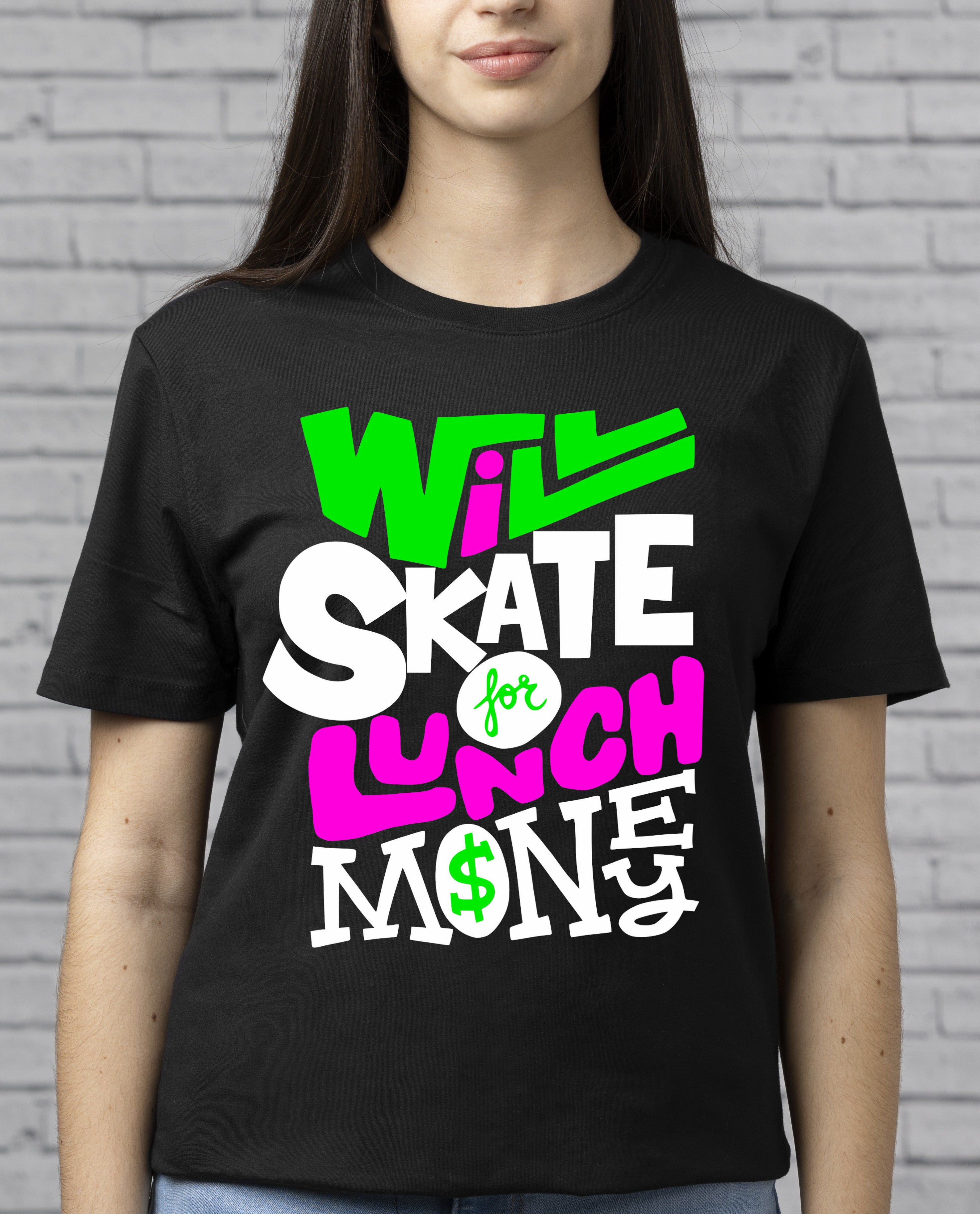 Will Skate For Lunch Money
