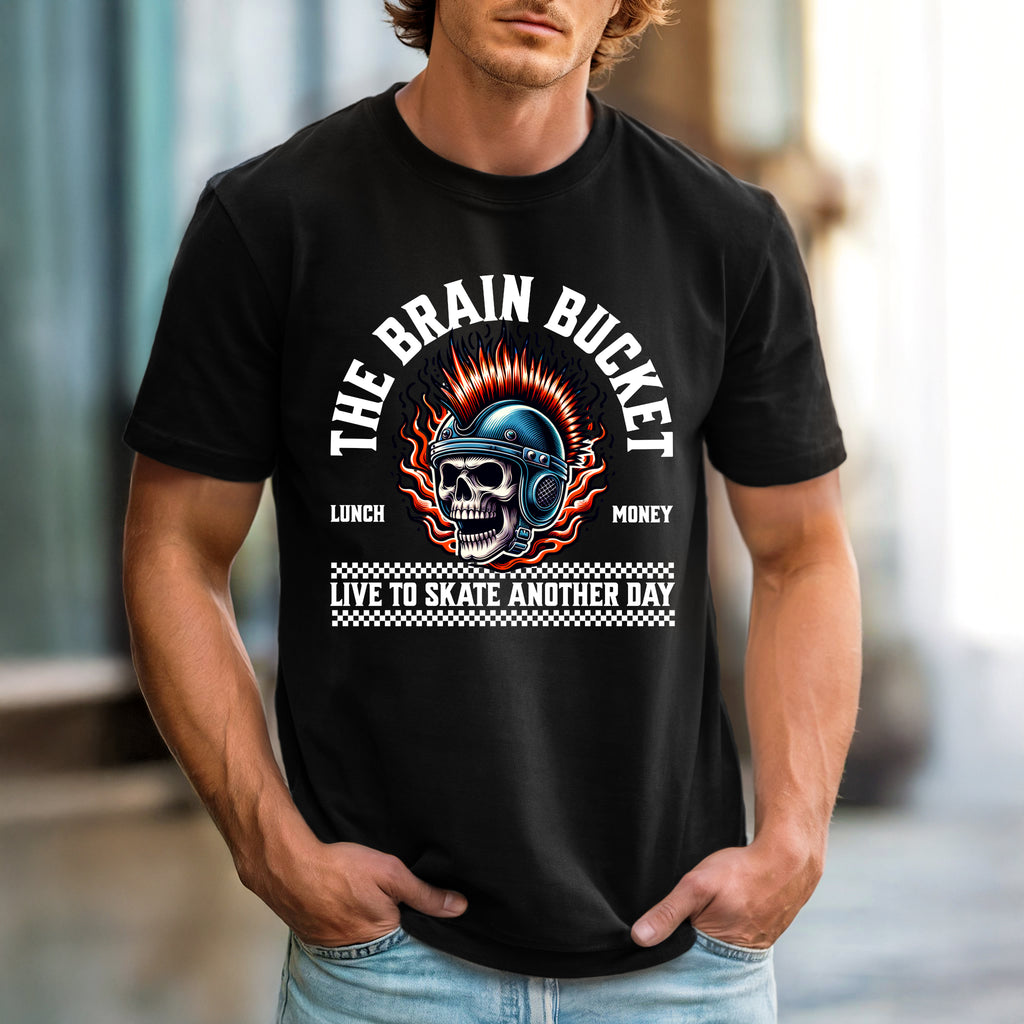 The Brain Bucket = Live to Skate Another Day!