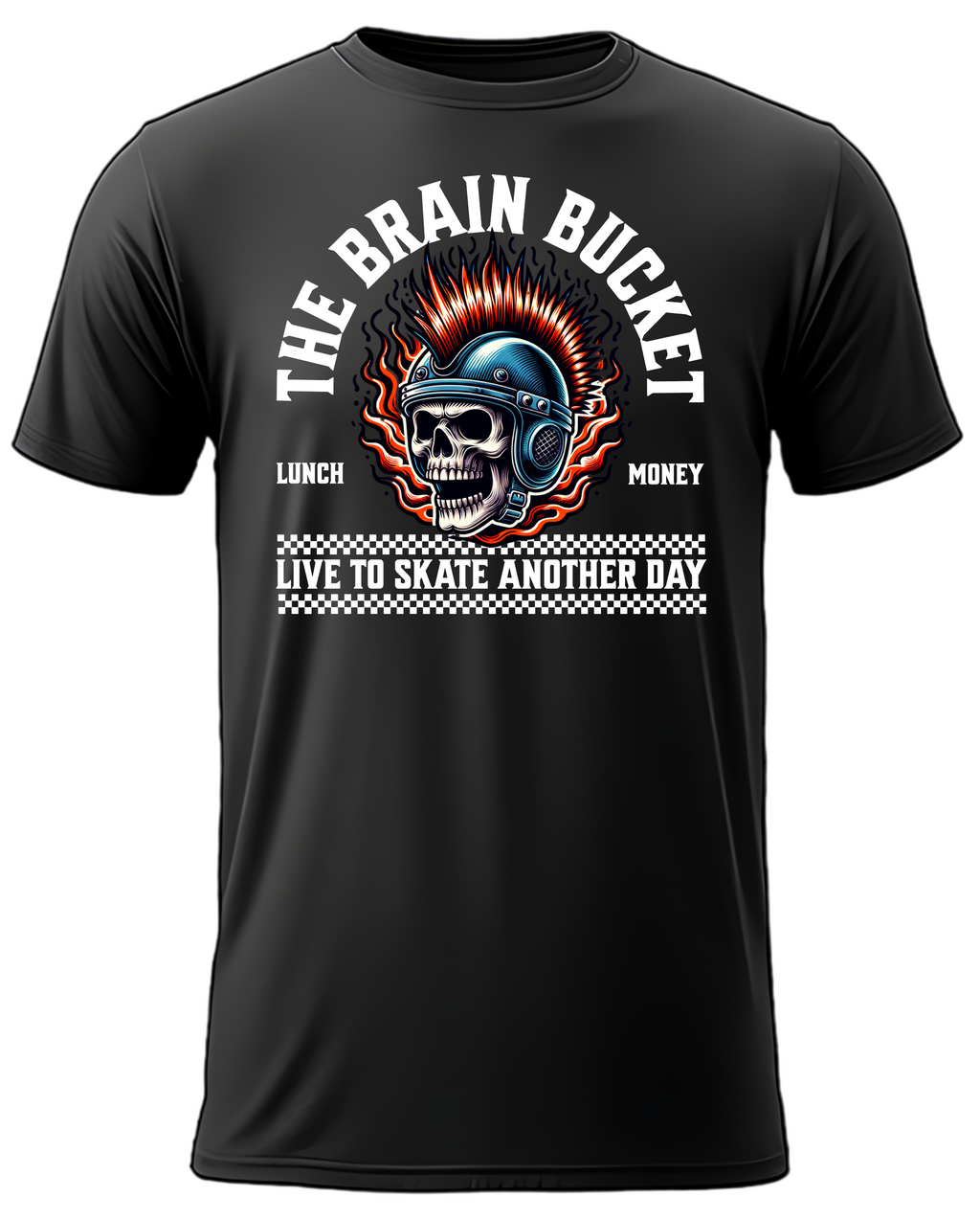 The Brain Bucket = Live to Skate Another Day!