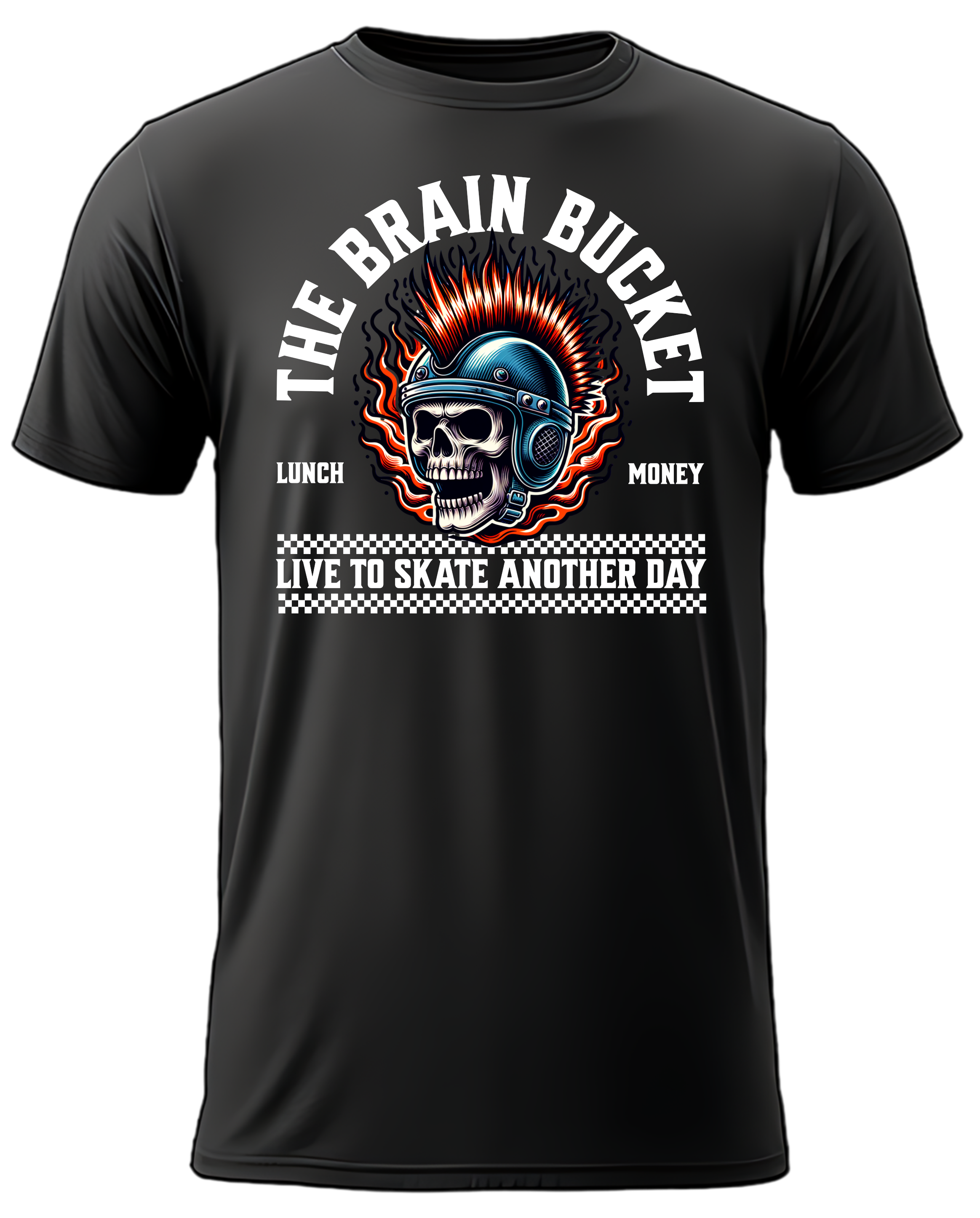 The Brain Bucket = Live to Skate Another Day!