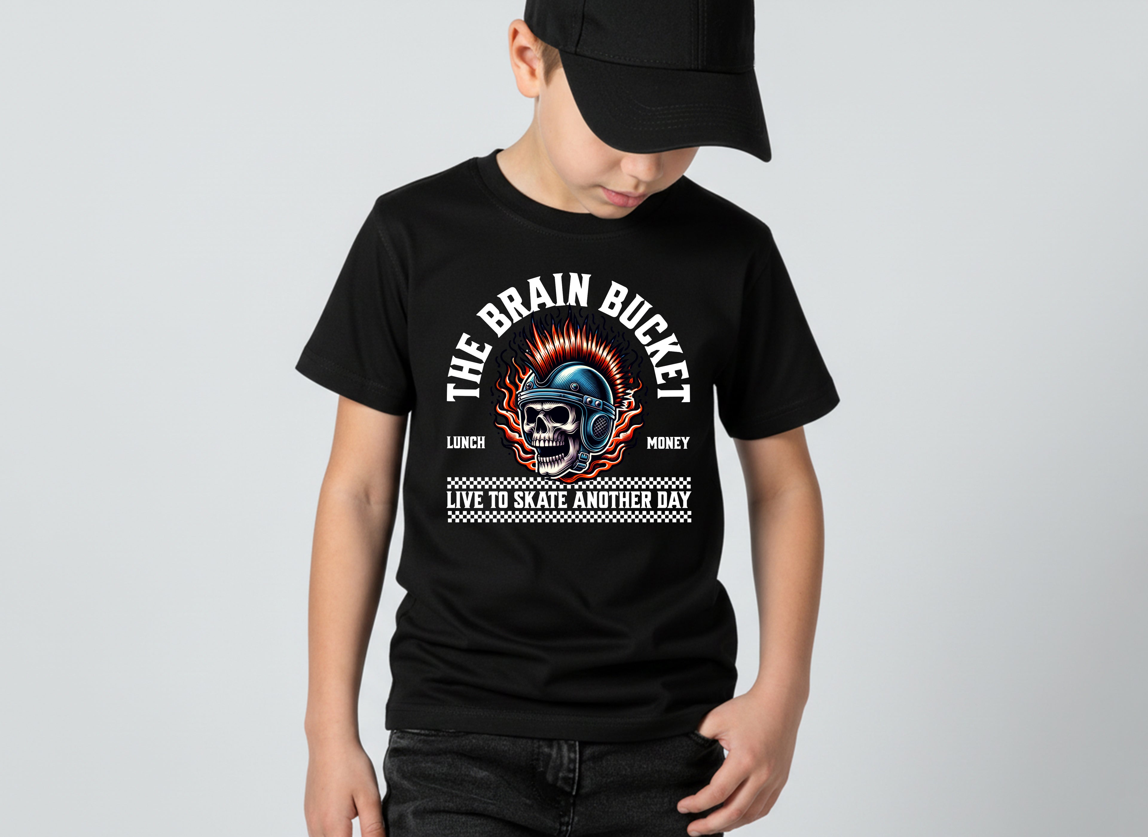 The Brain Bucket = Live to Skate Another Day!